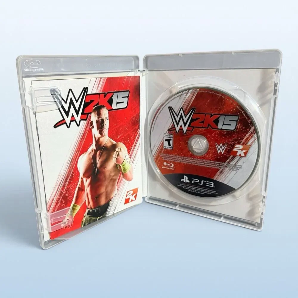 PlayStation 3 (PS3) - WWE 2K15 - Original Owner - VG - Ships Fast
